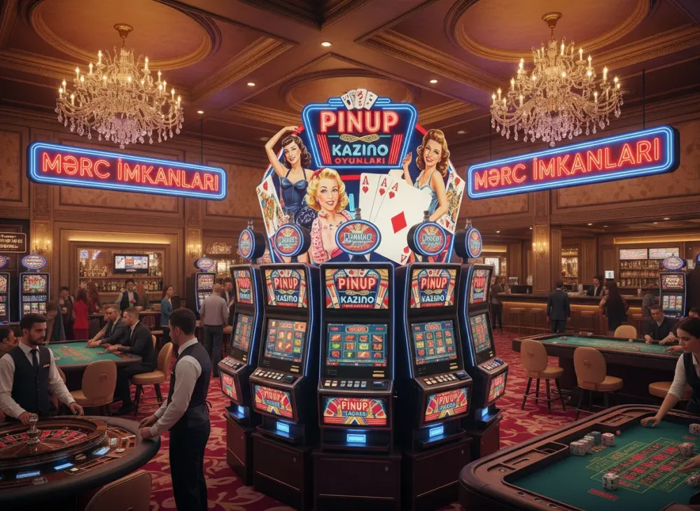 Pinup kazino oyunları və mərc imkanları haqqında məlumat